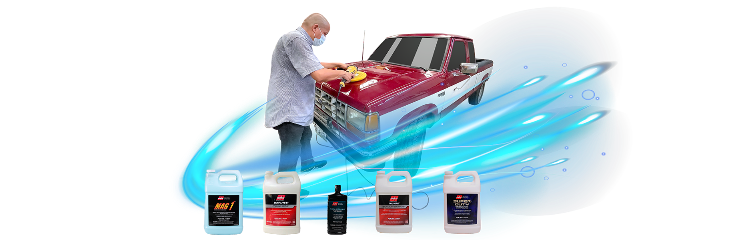 Corrige la pintura de manera profesional con nuestra amplia gama de compuestos y pulimentos Corrección de Pintura Malco