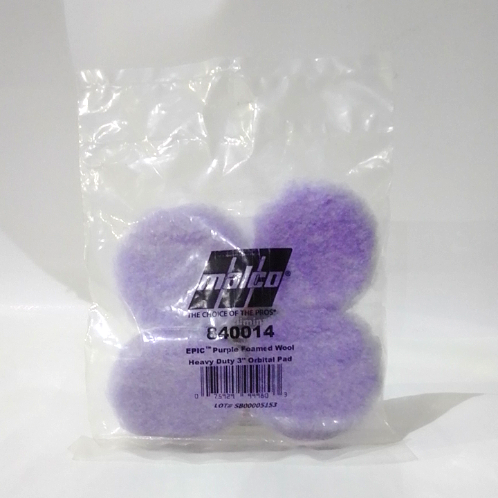 EPIC PURPLE FOAMED  WOOL HEAVY DUTY 3 ORBITAL PAK 4 PZA.&quot;