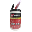 MALCO Duplex Heavy Duty Cleaning Wipes - 130 Wipes