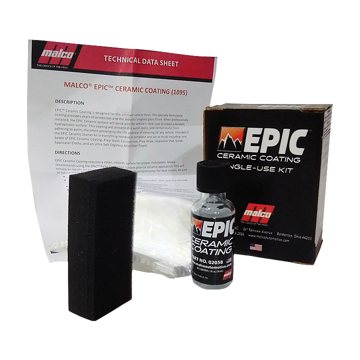 EPIC CERAMIC COATING SINGLE USE KIT 30 ML